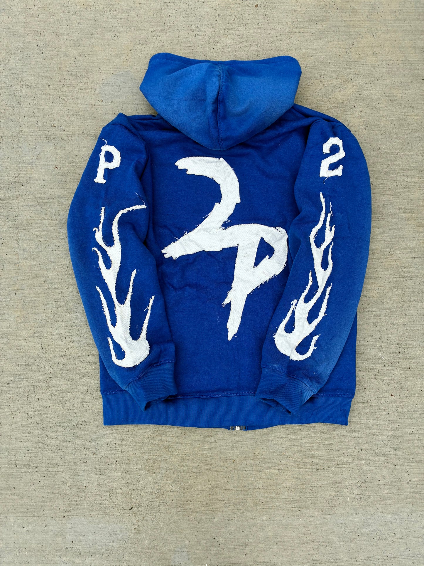 Blue Pressha Zip-Up