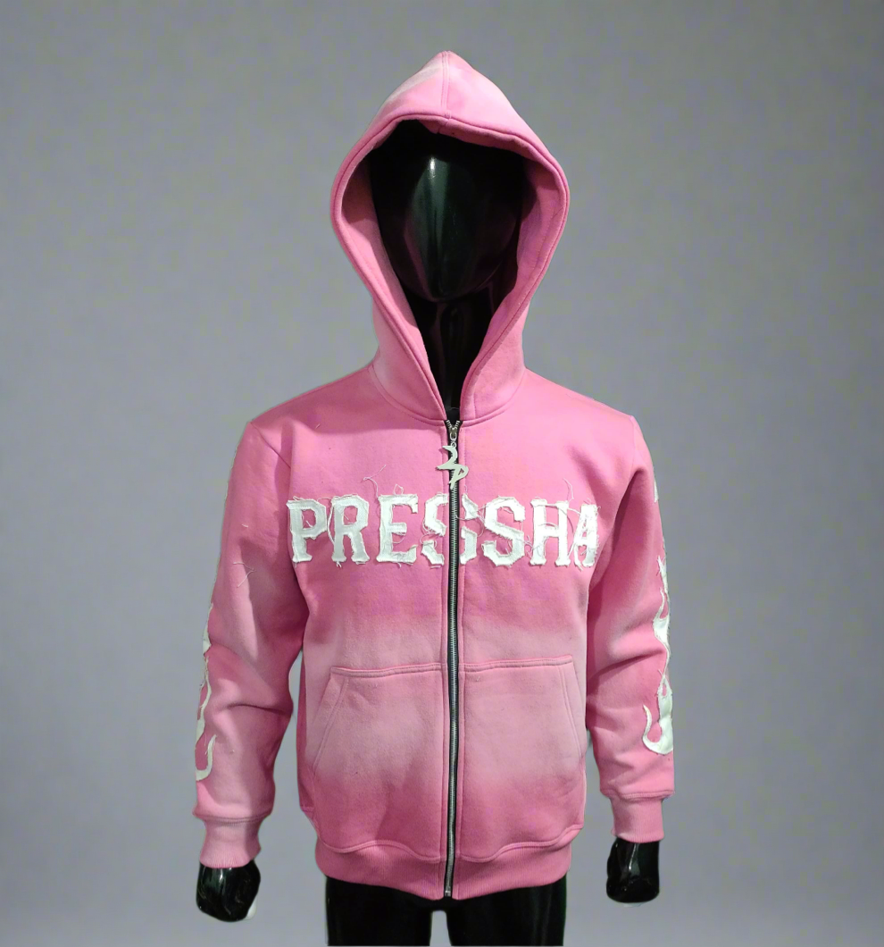 Pink Pressha “Zip-Up”