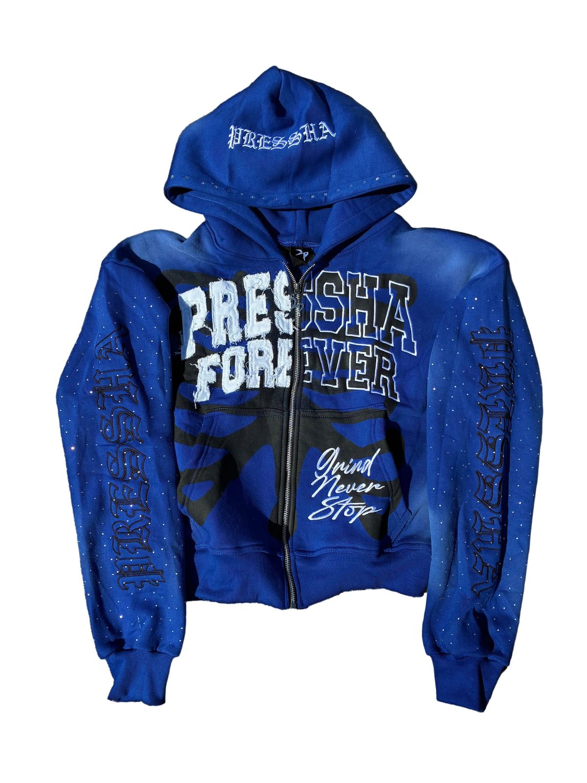 “Presshafyed” Zip-Up