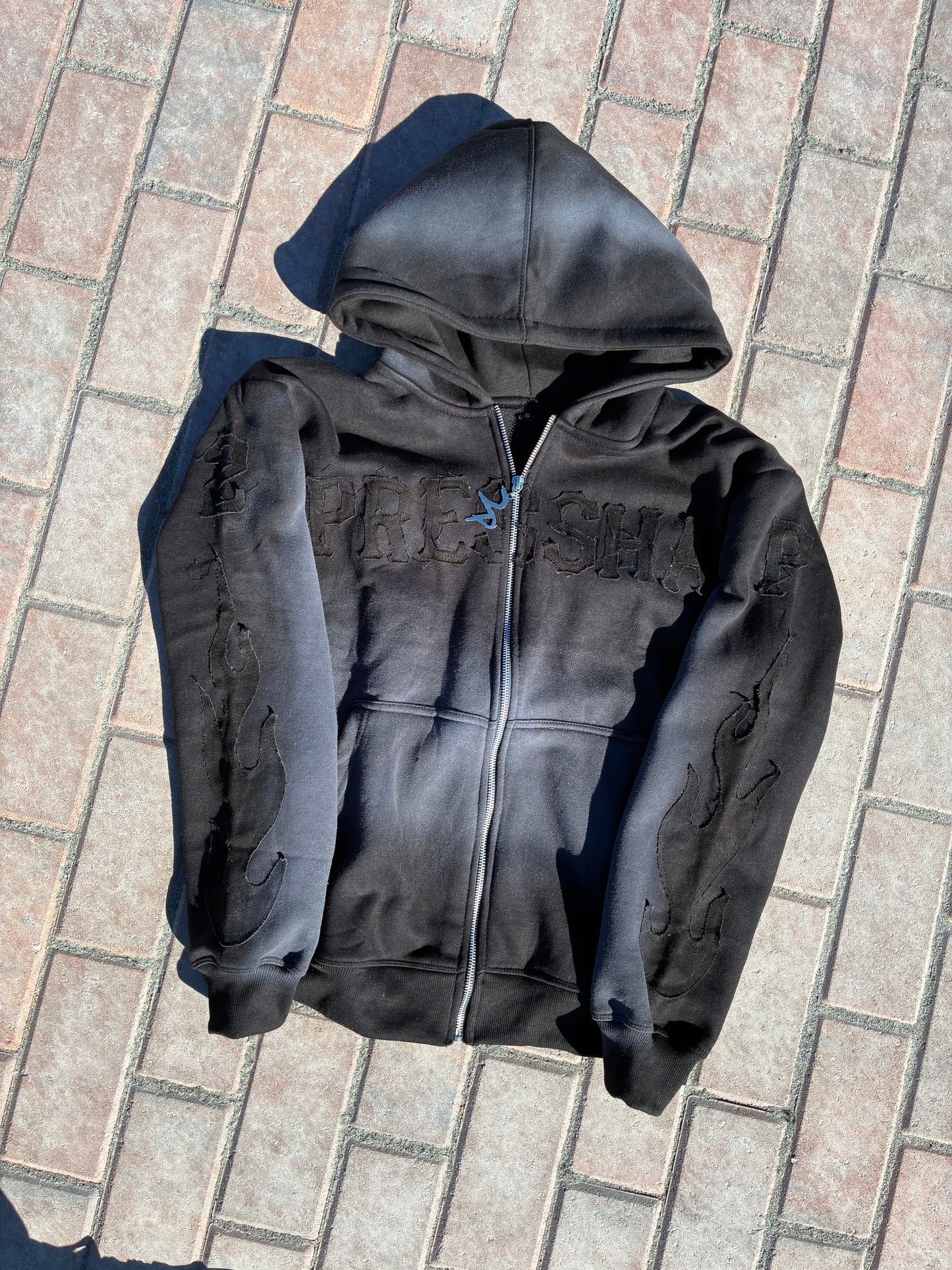 Black on Black Pressha “Zip-Up”