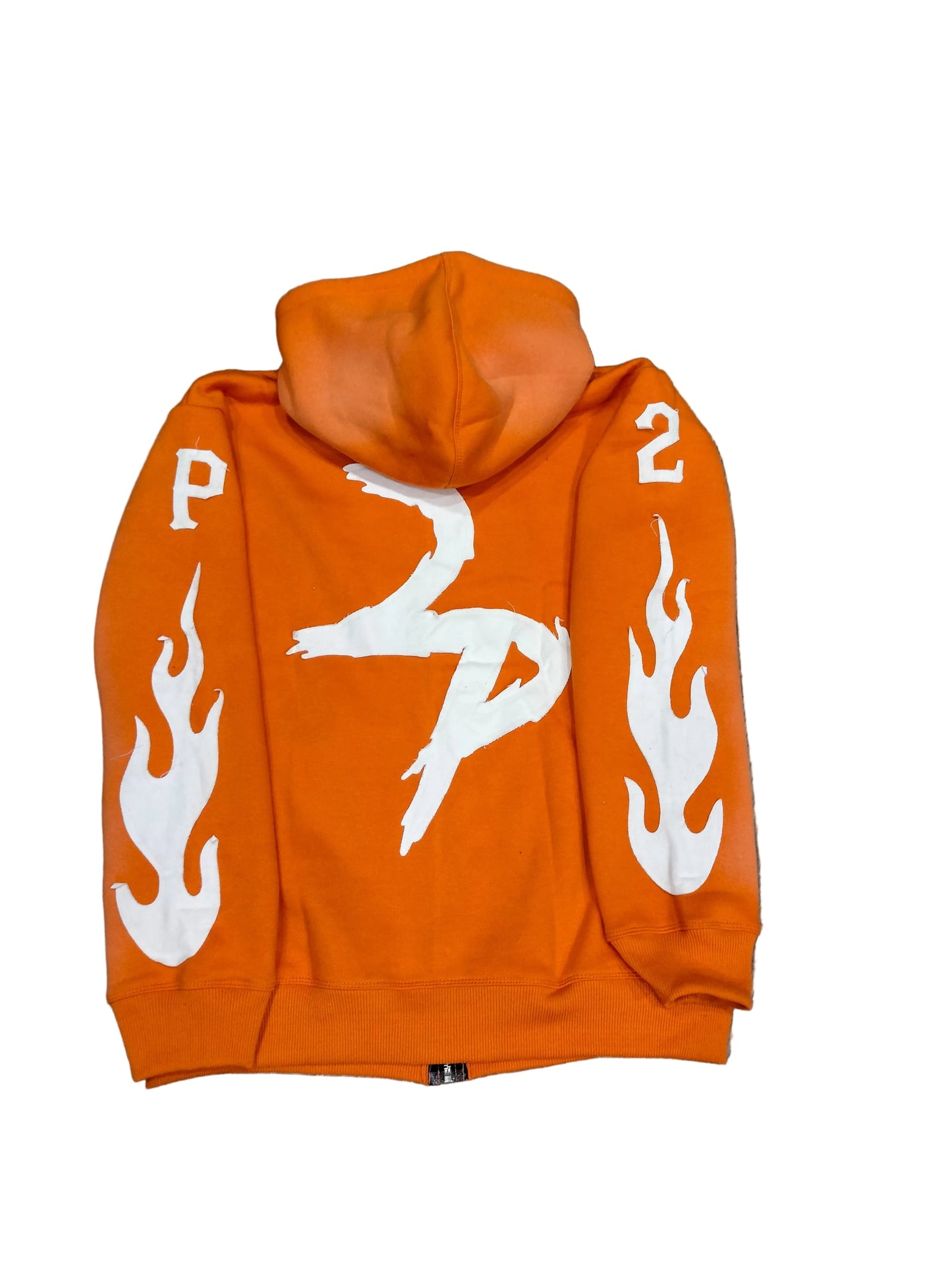 Orange “Pressha” Zip-Up