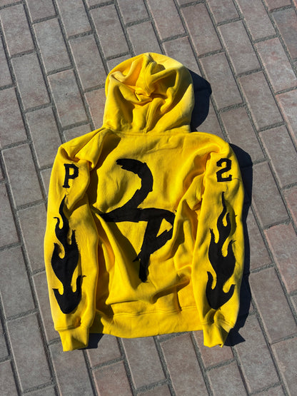 Yellow “Pressha” Zip-Up