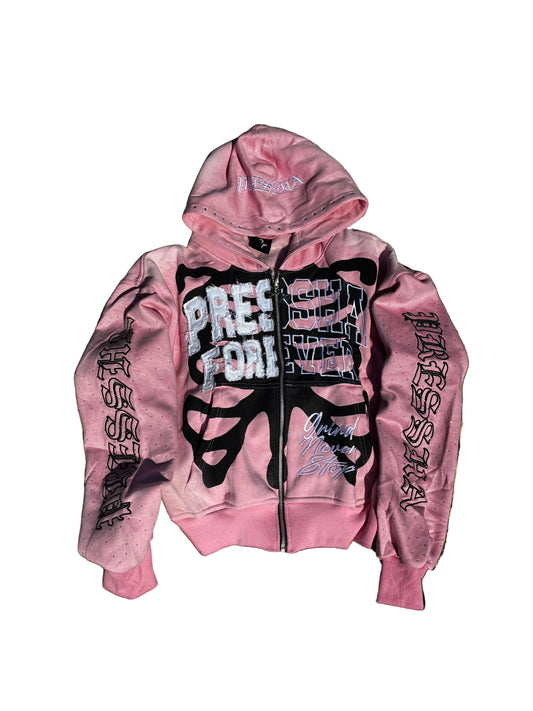 “Presshafyed” Zip-Up
